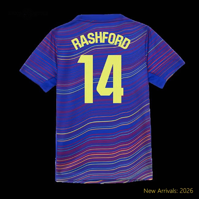 Barcelona 2024-25 Fan Version For Kids (Rashford Football Shirt