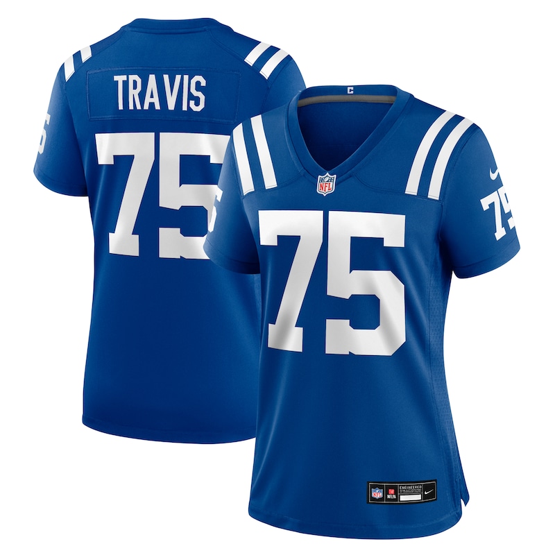 None Jalen Travis Indianapolis Colts Budget-Friendly Replica Jersey