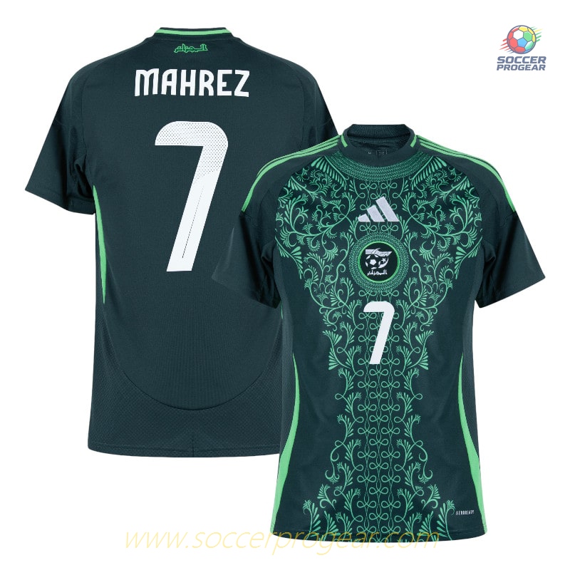 Algeria Away Kids Soccer Shirt 2024/25 Collection Mahrez