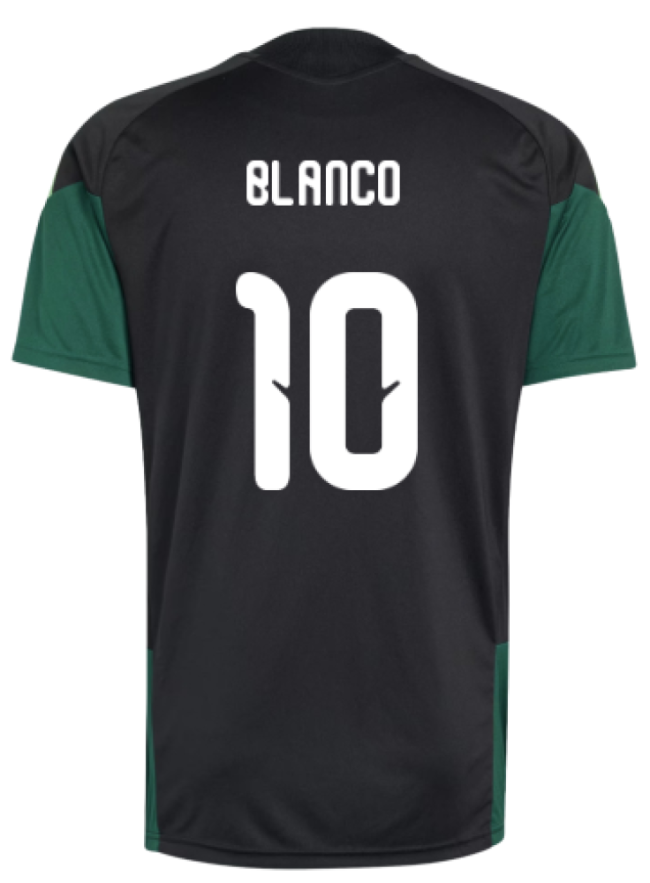 2026-2027 Mexico National Team Training Jersey (black) (blanco 10)