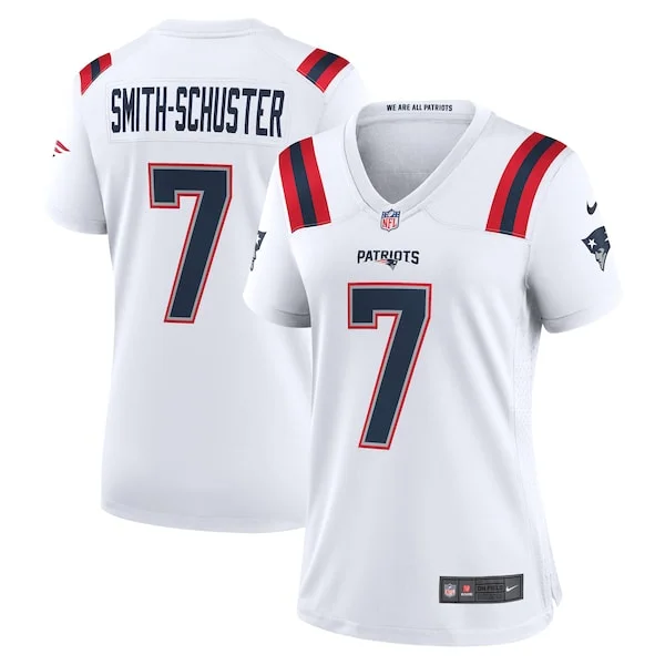 New England Patriots Game NFL Jersey - White | Premium Football App...