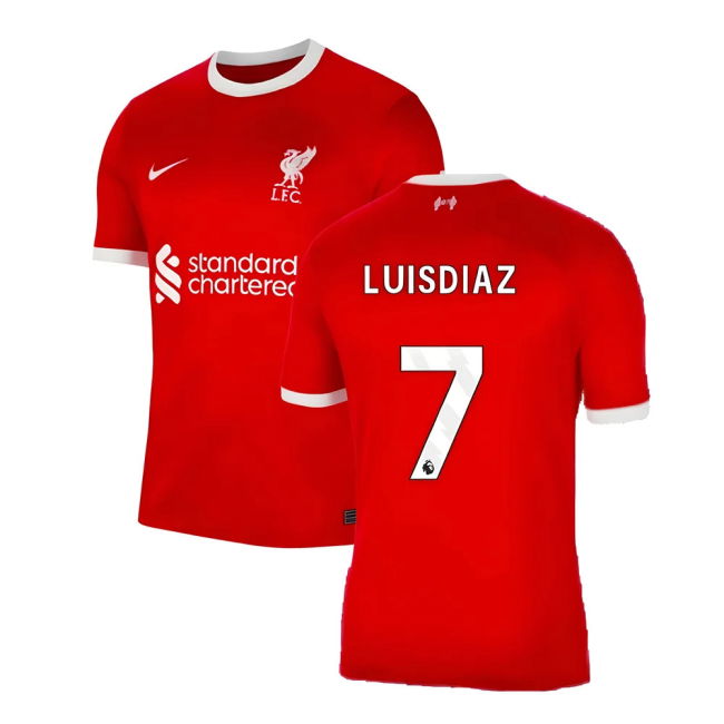 Budget-Friendly 2023-2024 Liverpool Home Football Shirt Premium L#745