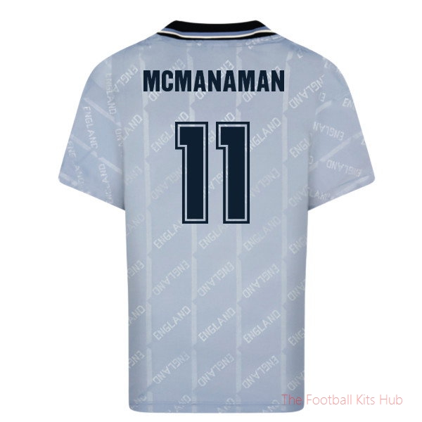 England 1993 Third Retro Shirt (McManaman 11)