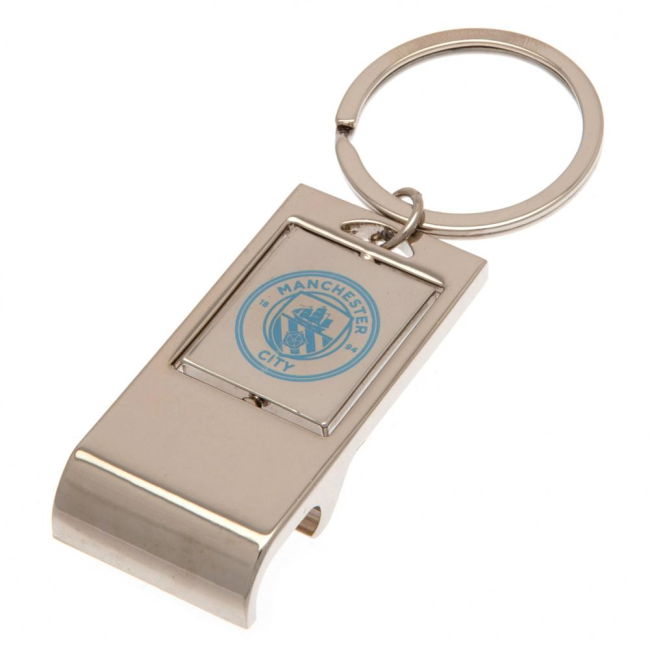 Adult Manchester City FC Executive Bottle Opener Keyring