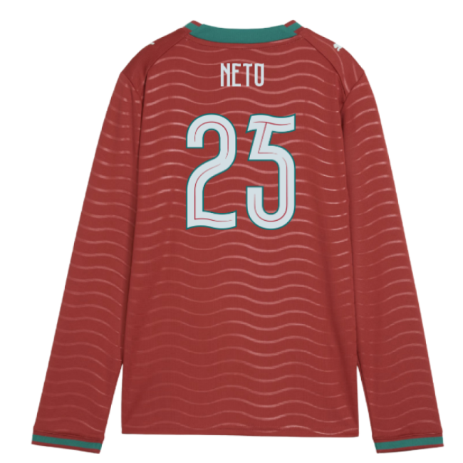 Durable European Team 2026-2027 Home Long Sleeve Jersey