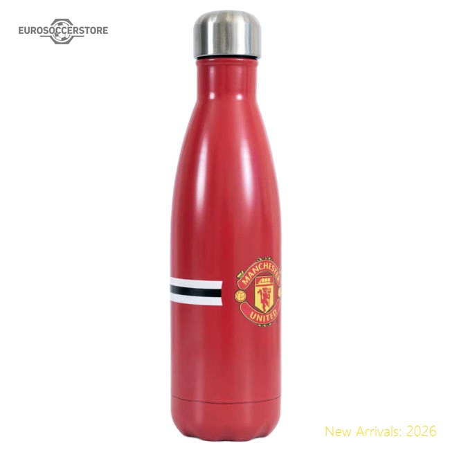 Manchester United FC Core Stripe Thermal Flask