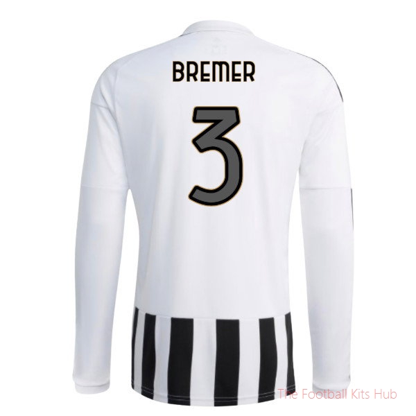 [SPK] 2026/27 Juventus Long Sleeve Home Shirt Bremer 3