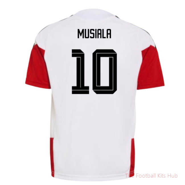 2026-2027 Germany Training Jersey (White) - Kids (Musiala 10)