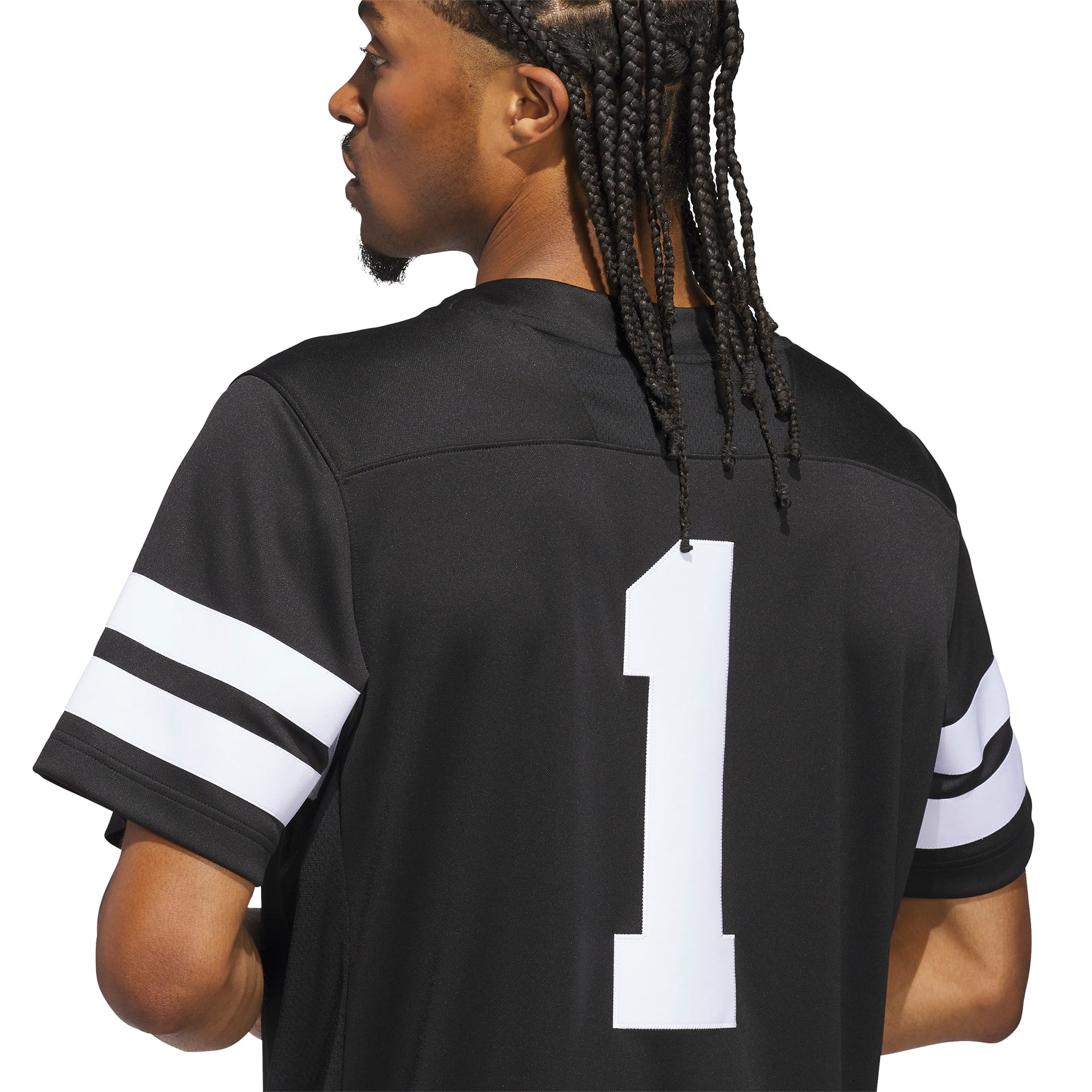 #1 Nebraska Huskers adidas Alternate Premier Jersey - Black