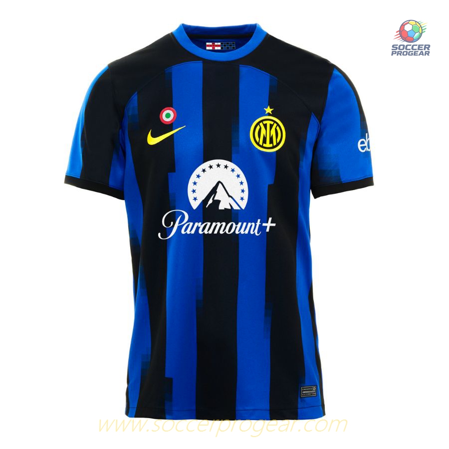 INTER MILAN Calcio Serie A HOME JERSEY 2023 2024 PAVARD