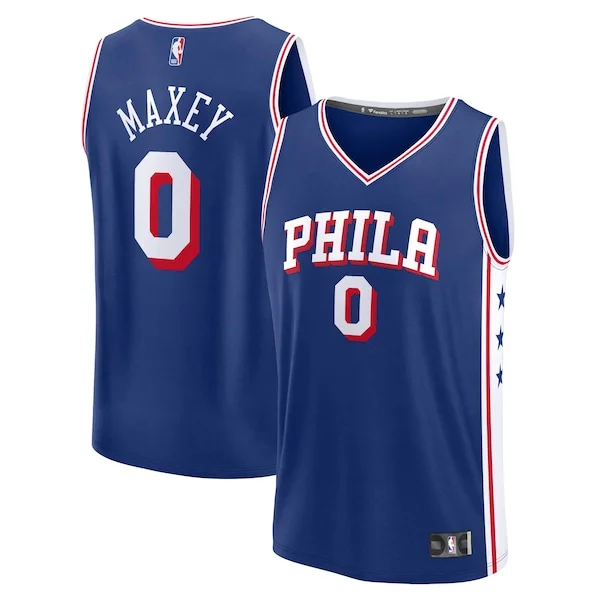 Professional Tyrese Maxey PHI NBA Jersey - Great Deal - Fan Favorite