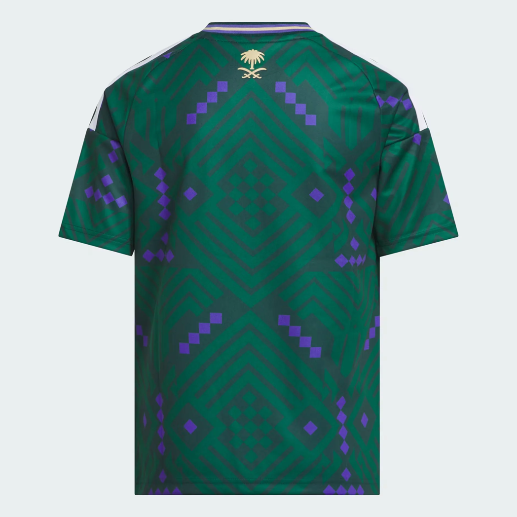 Saudi Arabia 2026 Home Jersey | Youth Green Falcons Saudi Football Shirt