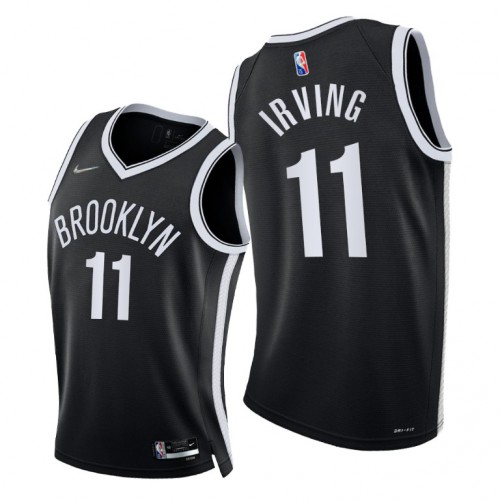 Nike Nets Black Kyrie Irving #11 Jersey - Value-Priced Premium Quality