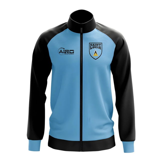 World-Class Climate-Control Saint Lucia Concept Football Track Jacket