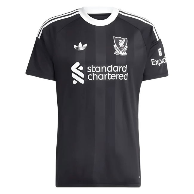 Pro-Grade Liverpool 2025-2026 Liverpool Third Goalkeeper Shirt (Black)