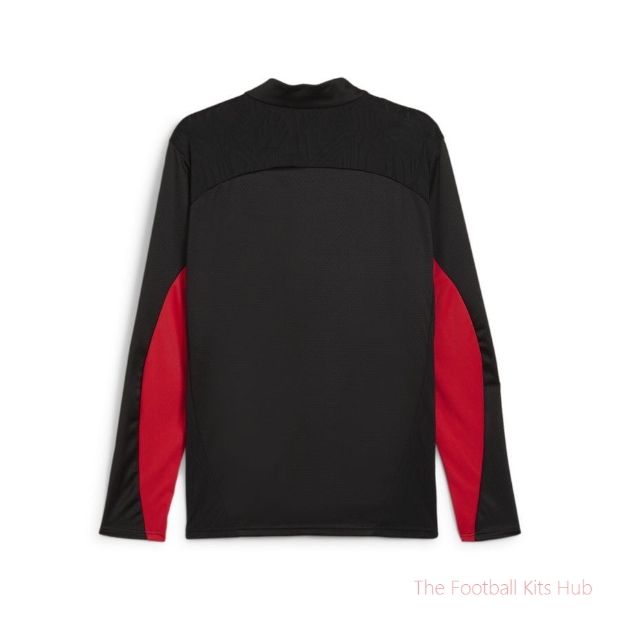 AC Milan Training Jacket - PUMA Black/For All Time Red