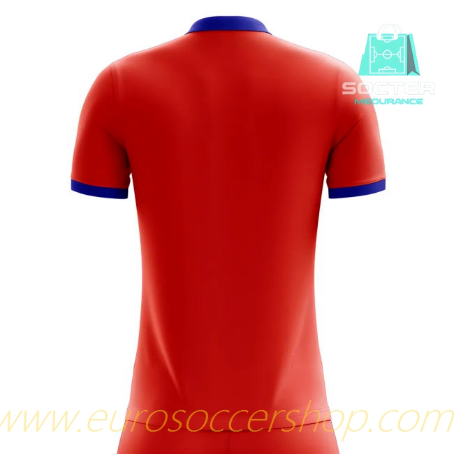 Premium 2025-2026 Season Chile Home Jersey Kids