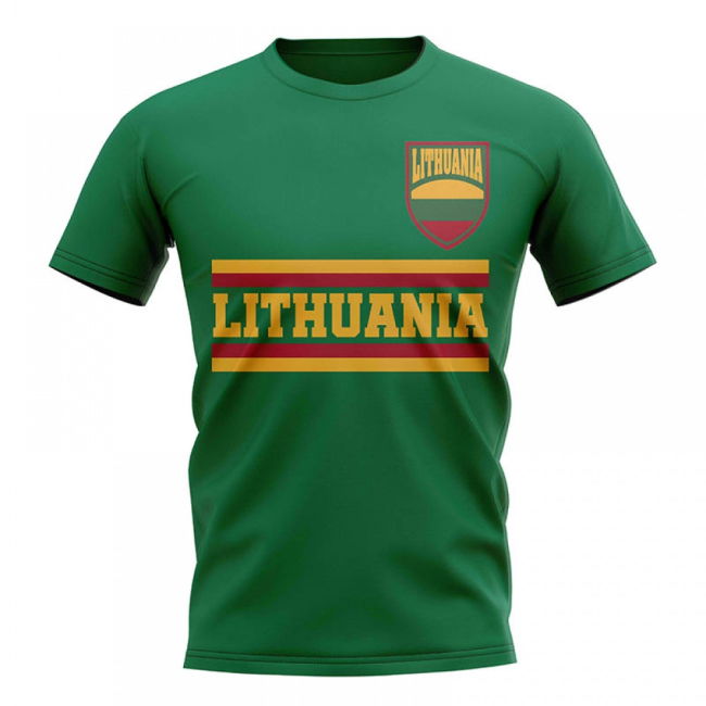 Lithuania Core Football Country T-Shirt (Green) Oranje Worldcup