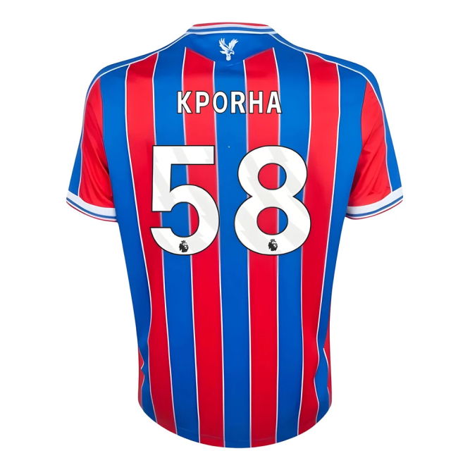 Rare 2025-2026 Crystal Palace Home Quick-Dry Performance Kporha 5#104