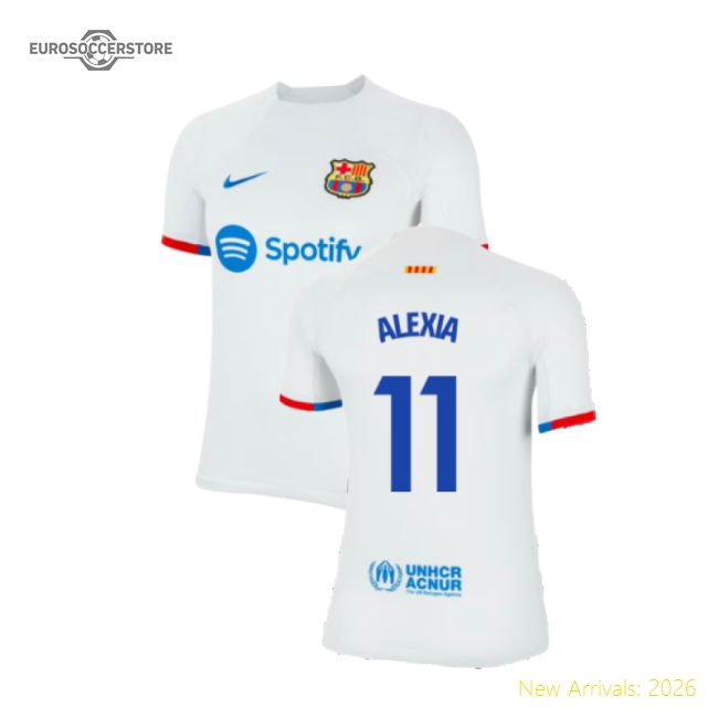 Barcelona Ladies 2023 Away Jersey Shirt Football Fan Game Day Apparel