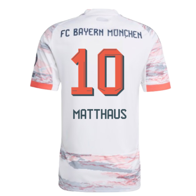 Bayern Munich Away Elite Jersey Matthaus Premium Fabric