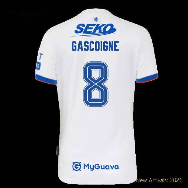 Luxury Womens Football Team Gascoigne Jersey 2025-2026 Comfortable