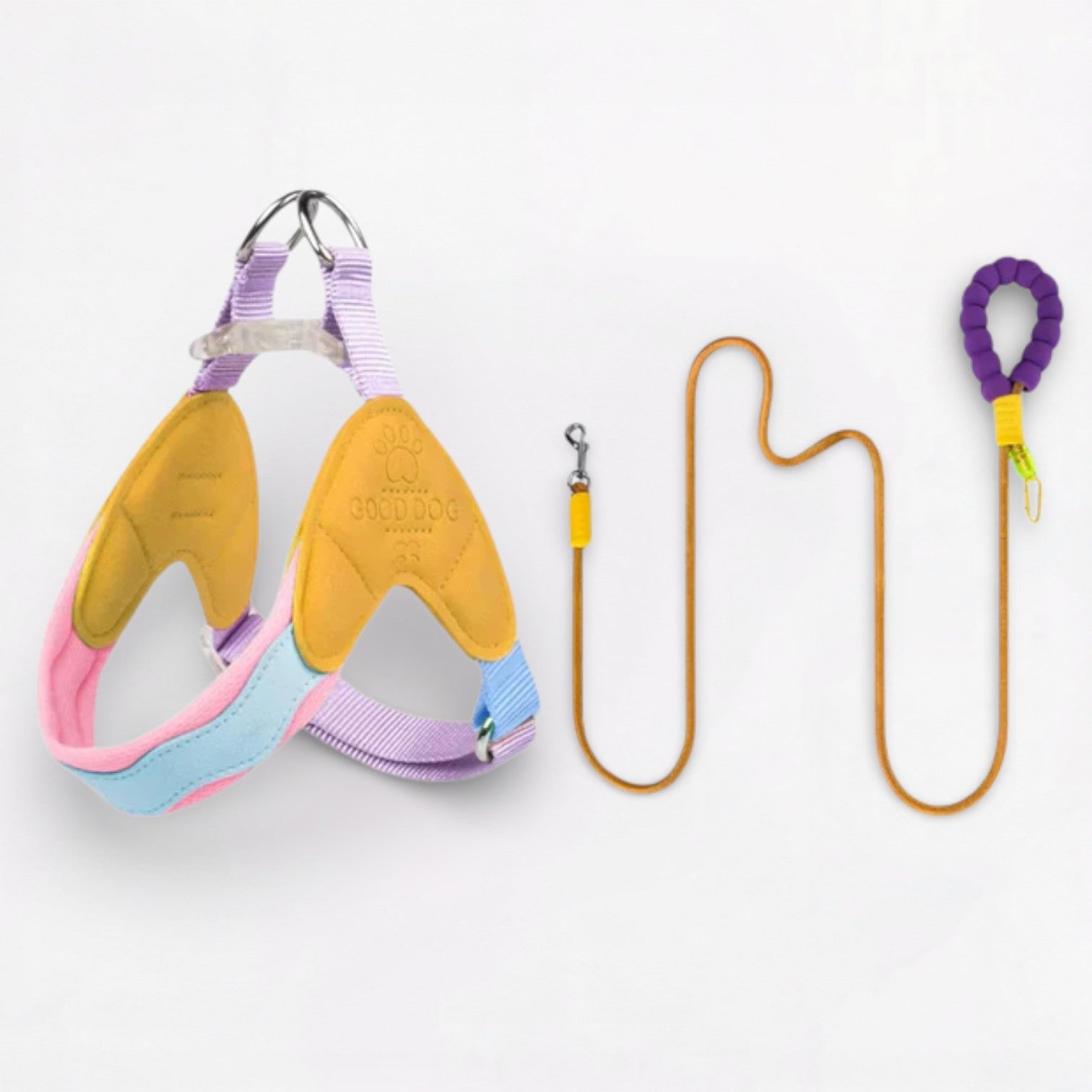 French Bulldog Breezypaws Frenchie Harness Leash Set – Y Shape