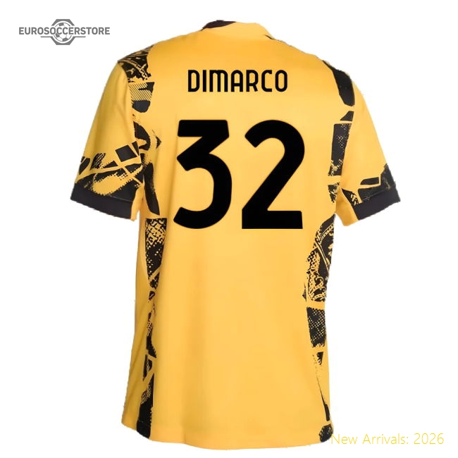 Genuine Professional-Grade 2024-2025 Inter Milan Third Shirt (Dimarco 32)