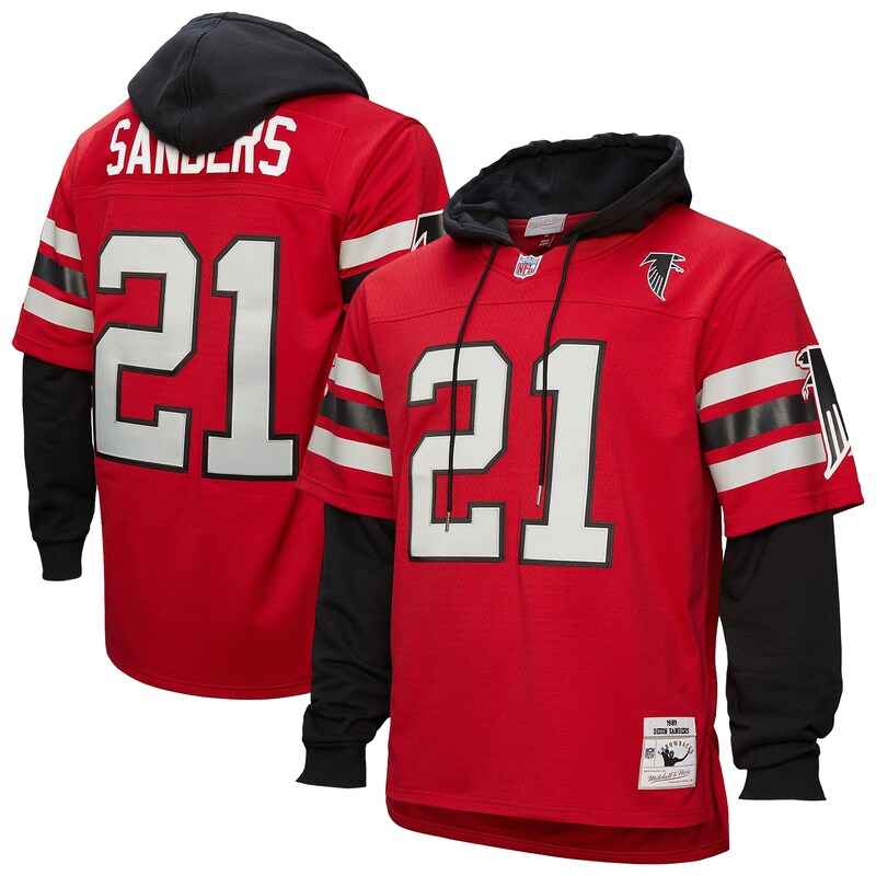 None Deion Sanders ATL Falcons Bold Budget-Friendly Jersey Game Day We