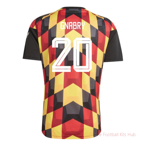 Germany 2026-2027 Home Pre-Match Shirt (Kids) (Gnabry 20)