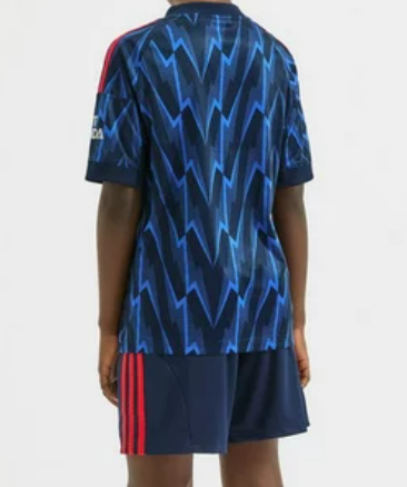 Kid's Arsenal Away Soccer Jersey Kit(Jersey+Shorts) 2025/26Authentic K