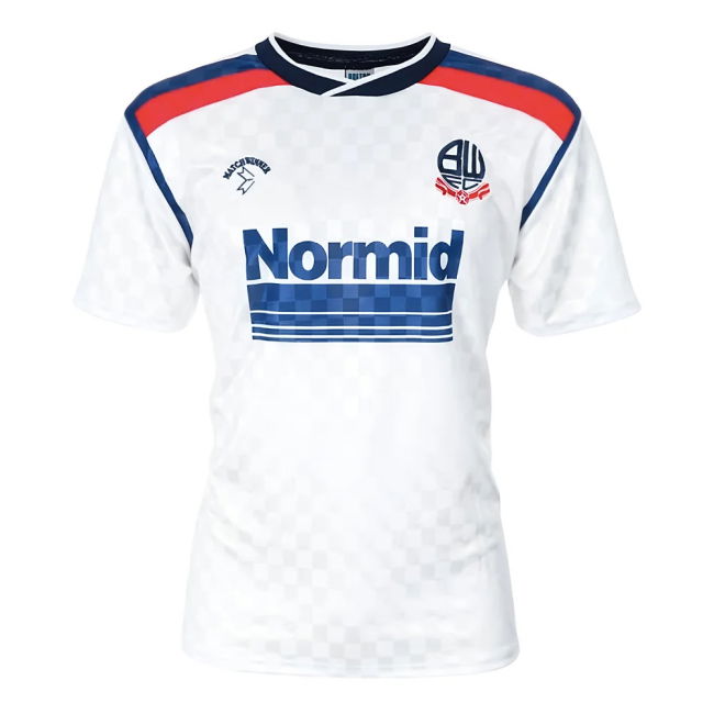 Intense Football Bolton Home Retro Shirt Okocha #10 High Performan...