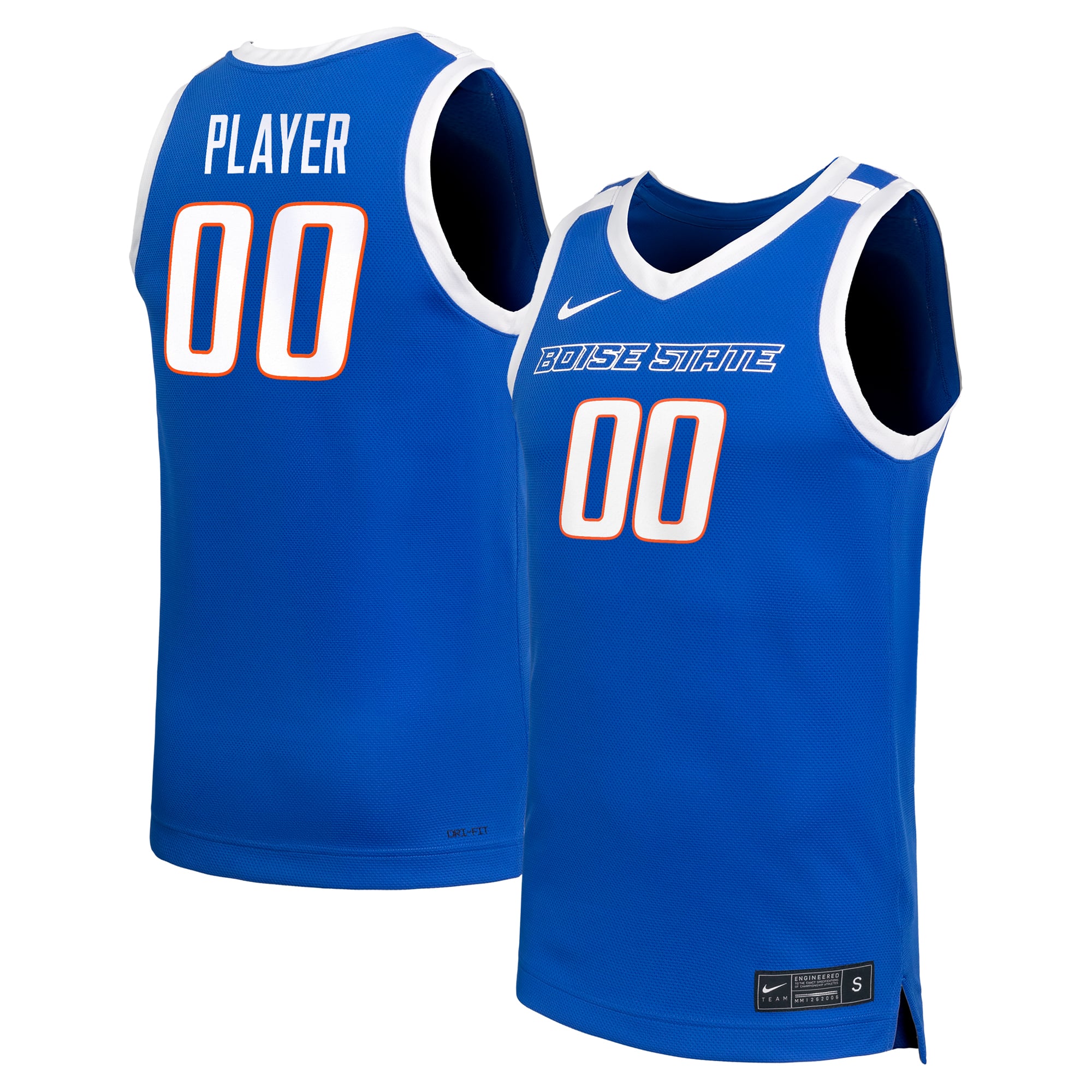 Boise State Broncos Nike Unisex NIL Pick-A-Player Women's Basketball Replica Jersey - Royal