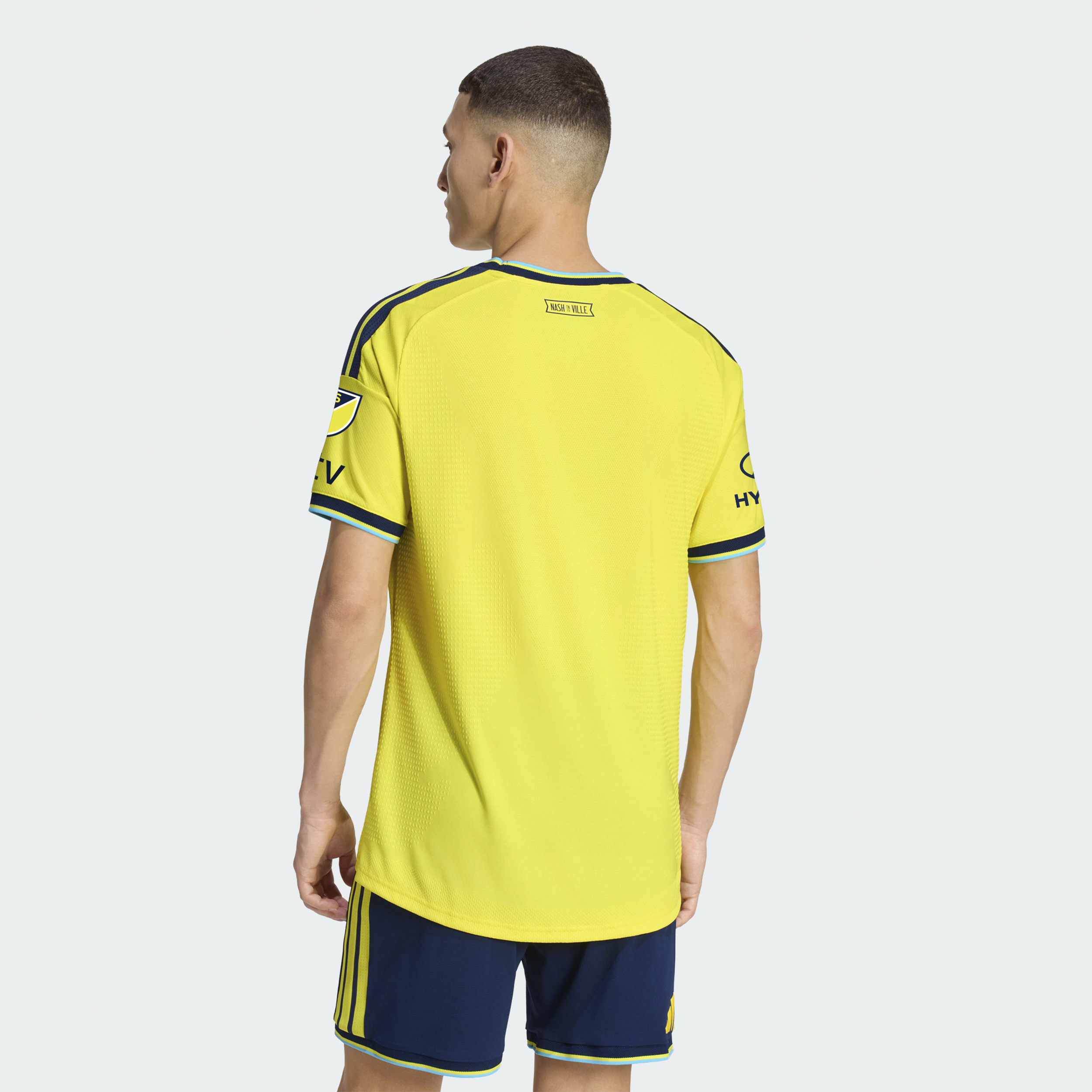 [SJH] Nashville SC 2026 The Reverb Kit On-Field Authentic Patch Jersey - Yellow