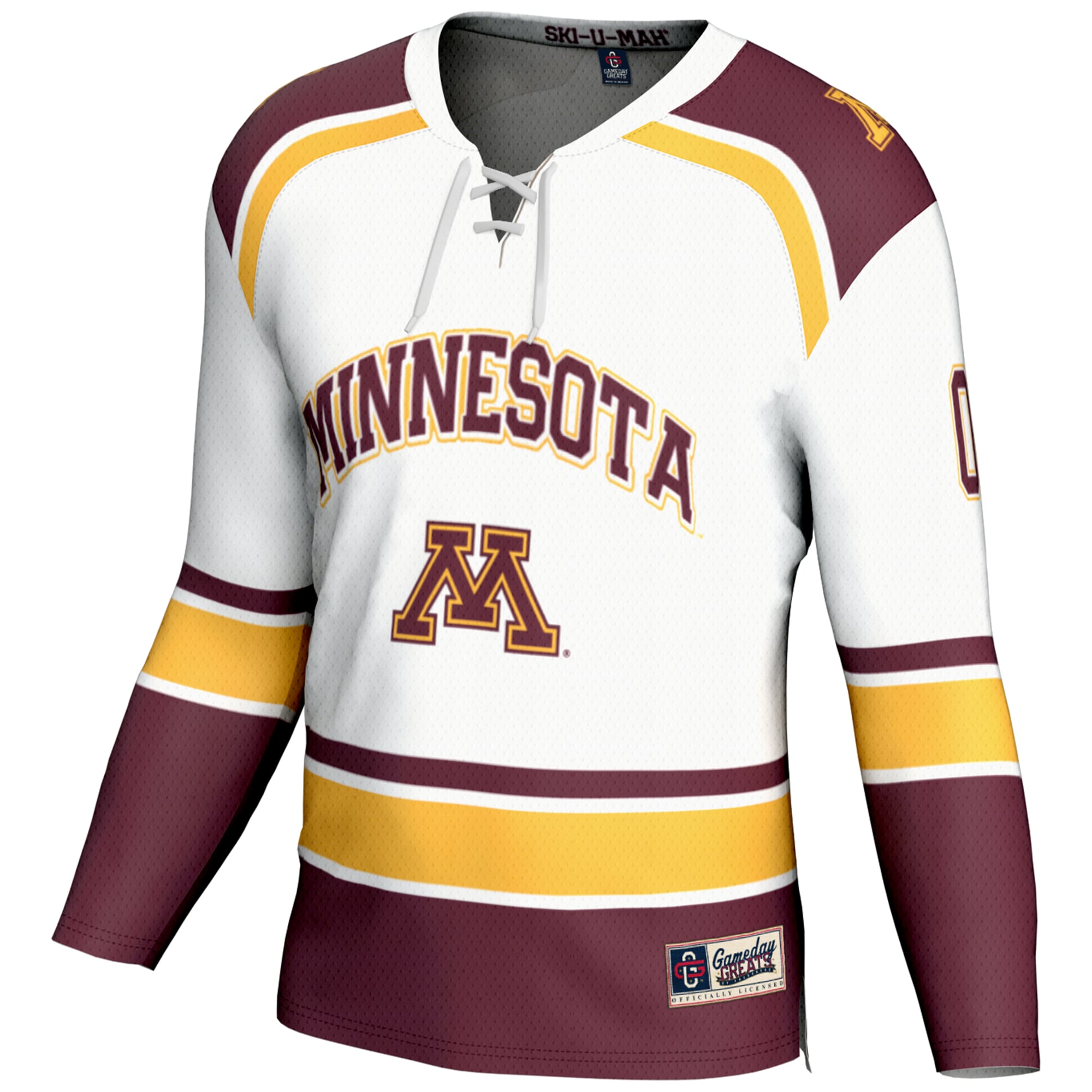 Minnesota Golden Gophers GameDay Greats Women's NIL Pick-A-Player Hockey Jersey - White
