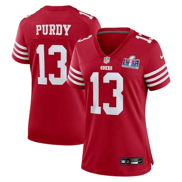 Official SF 49ers Game Jersey - Scarlet | NFL Fan Apparel | NFL Footba