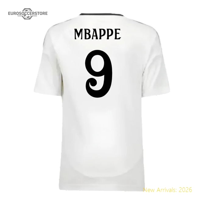 Child-friendly Youth Football Team Mbappe Jersey 2024-2025 Soft-touch