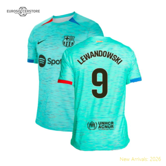 Match Third Barcelona Jersey Moisture-wicking Athletic Fit