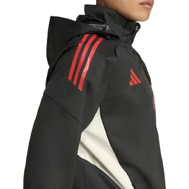 Top-Quality Liverpool 2025-2026 Liverpool Allweather Jacket (Black)