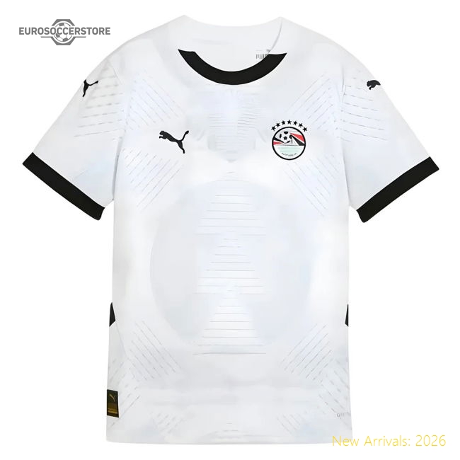 Official Egypt Kids 20242025 Away Shirt 7years Contemporary