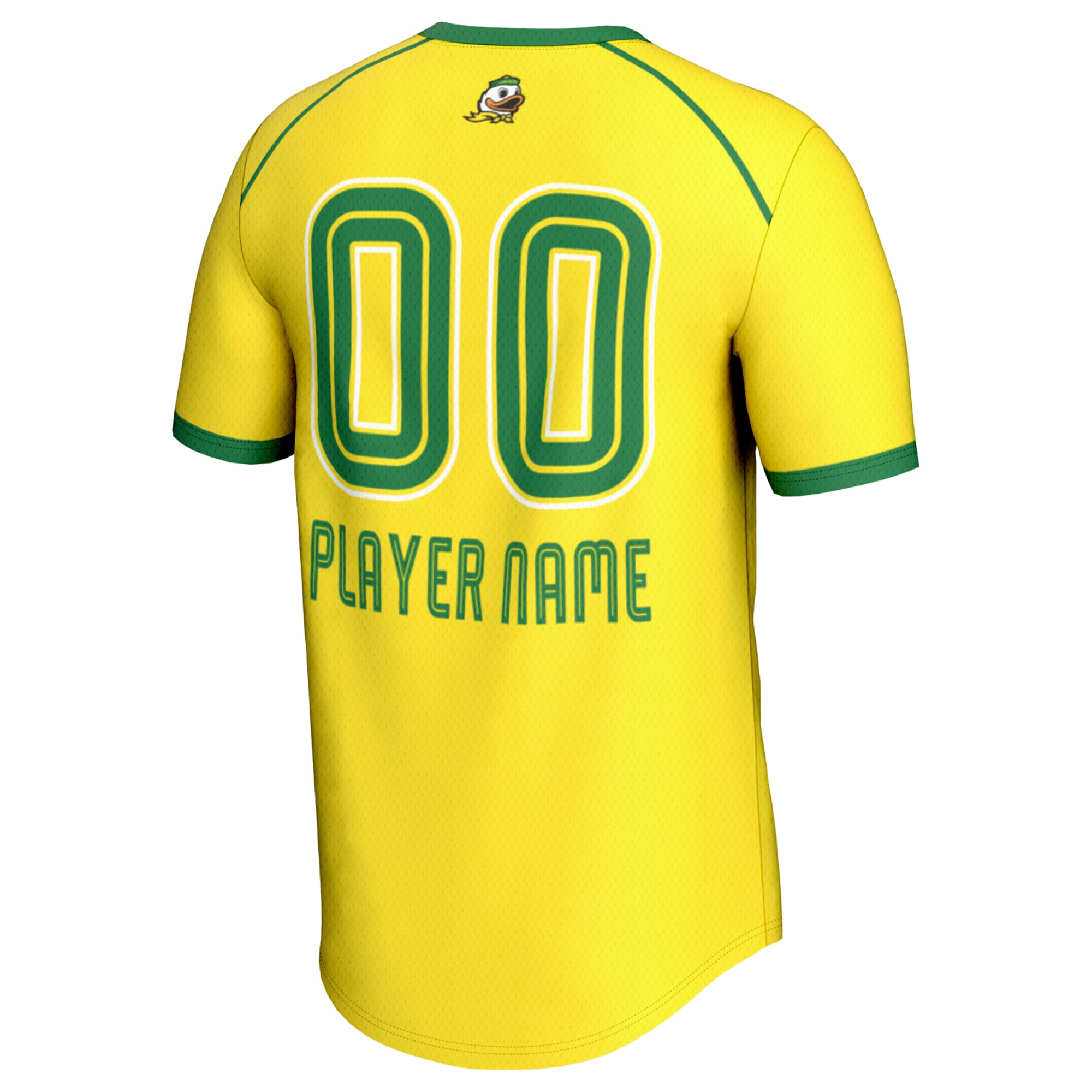 Oregon Ducks GameDay Greats Youth Women's Lacrosse NIL Lightweight Jersey - Yellow