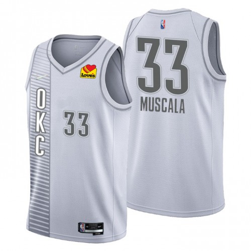 Durable Design Oklahoma City Thunder Mike #33 NBA Pro Jersey