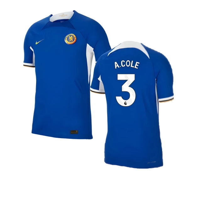 Premium Stretchable 2023-2024 CHE Home Classic Jersey A.COLE 3 Ad#590
