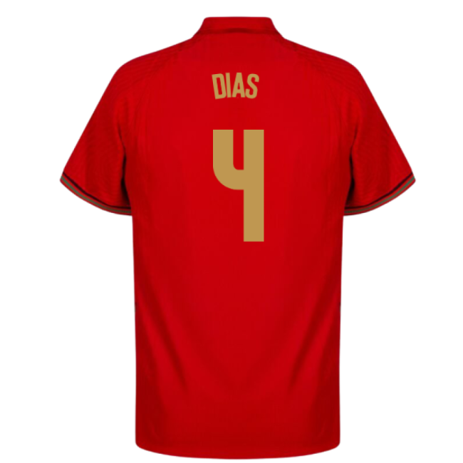 2020-2021 Portugal Home Shirt (Dias 4) Oranje Netherlands