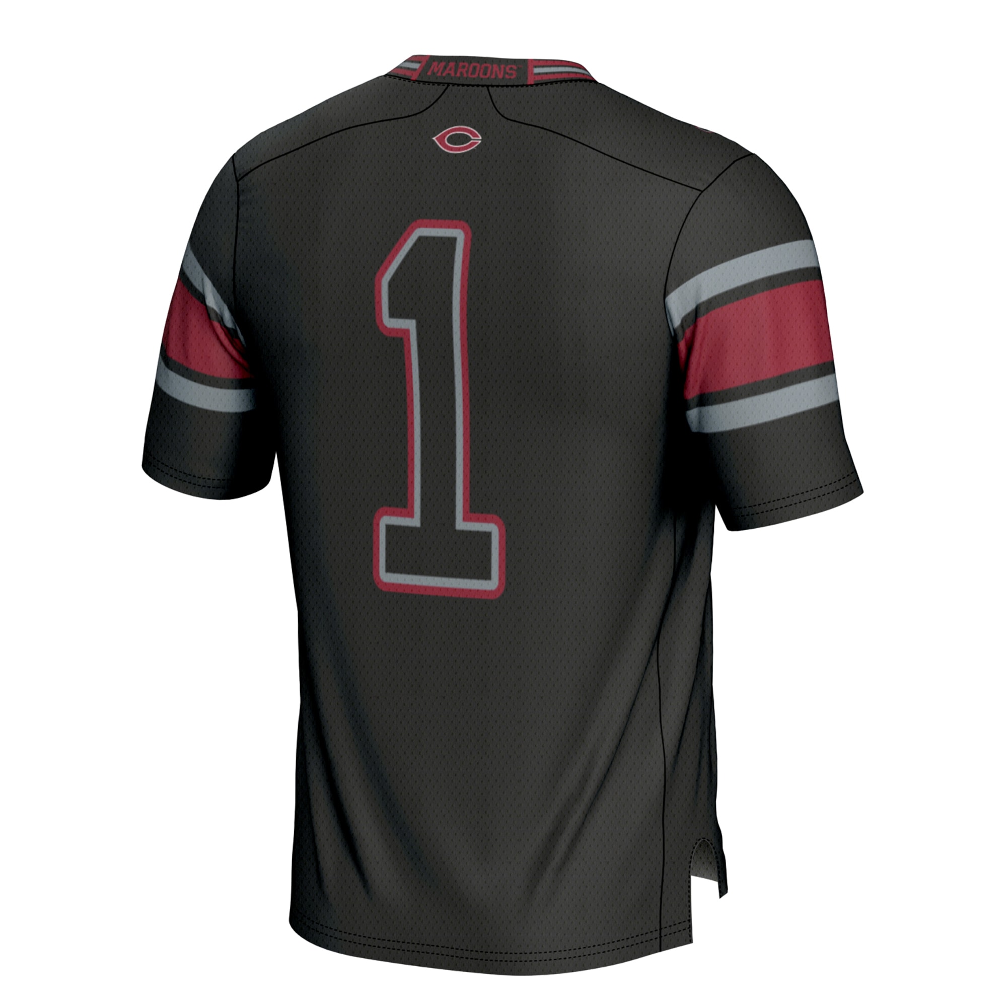 #1 UChicago Maroons GameDay Greats Football Jersey - Black