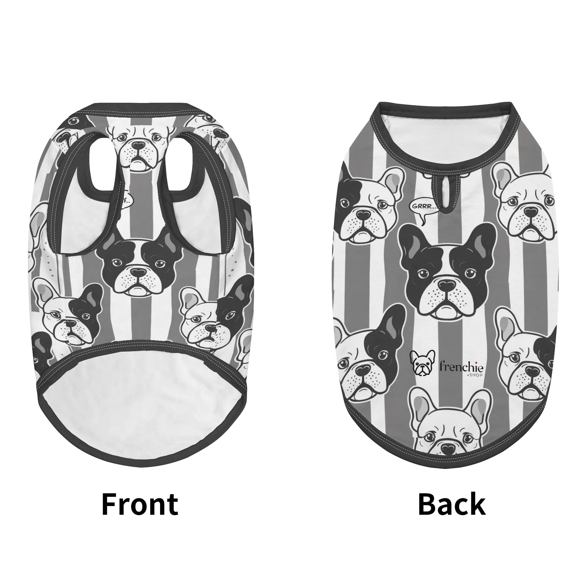 Hank - Shirt for Frenchies - Frenchie Shop Original