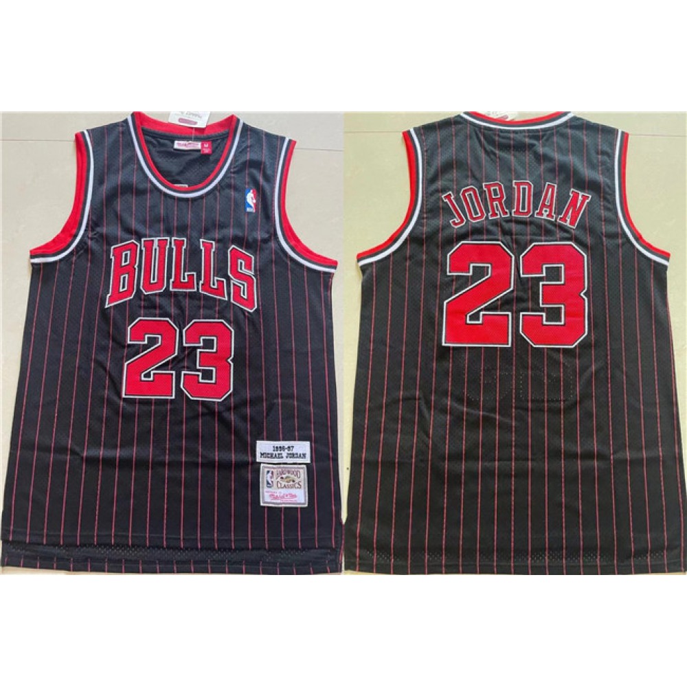 Chicago Bulls 23 Black Jersey - - NBA Collection