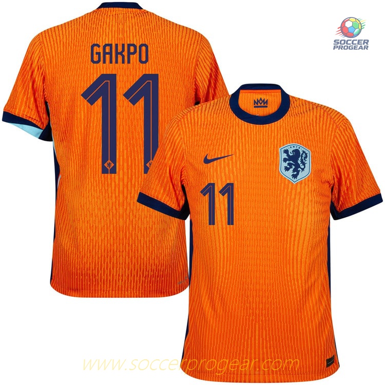 Netherlands 2024/25 Collection Home Team Football Jersey Gapko