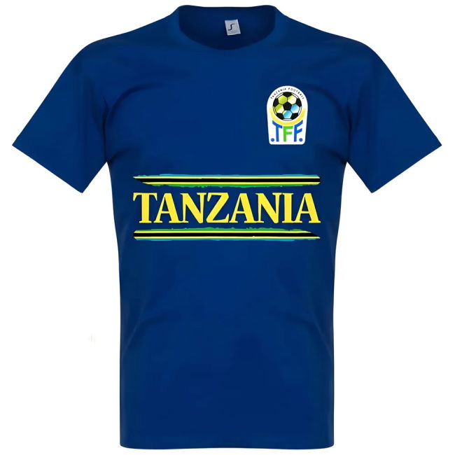 Elite Aero-Dynamic Tanzania Team T-Shirt - Blue Top-Tier