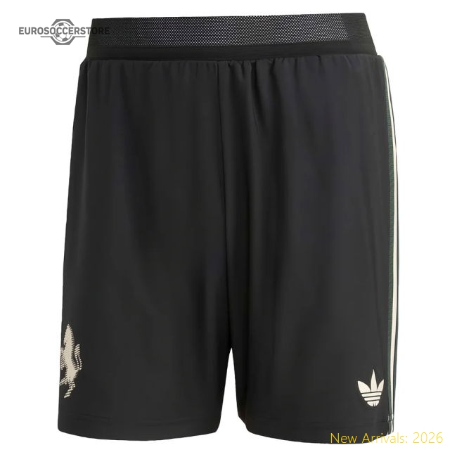 Elite 2025-2026 Bianconeri Authentic Third Athletic Shorts (black)